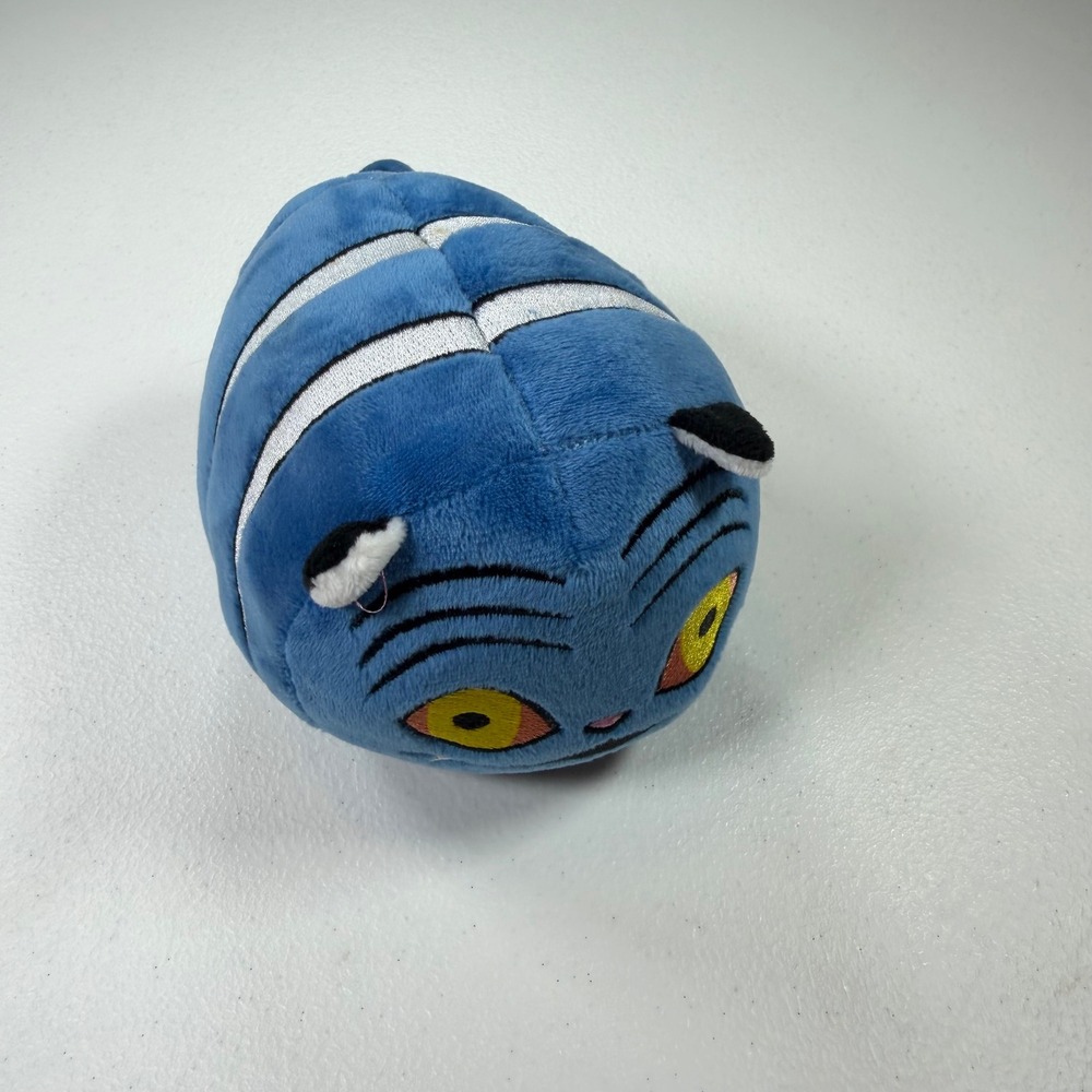 Cat Plush Toy Unisex Small Blue Good Silver Stuffed Animal